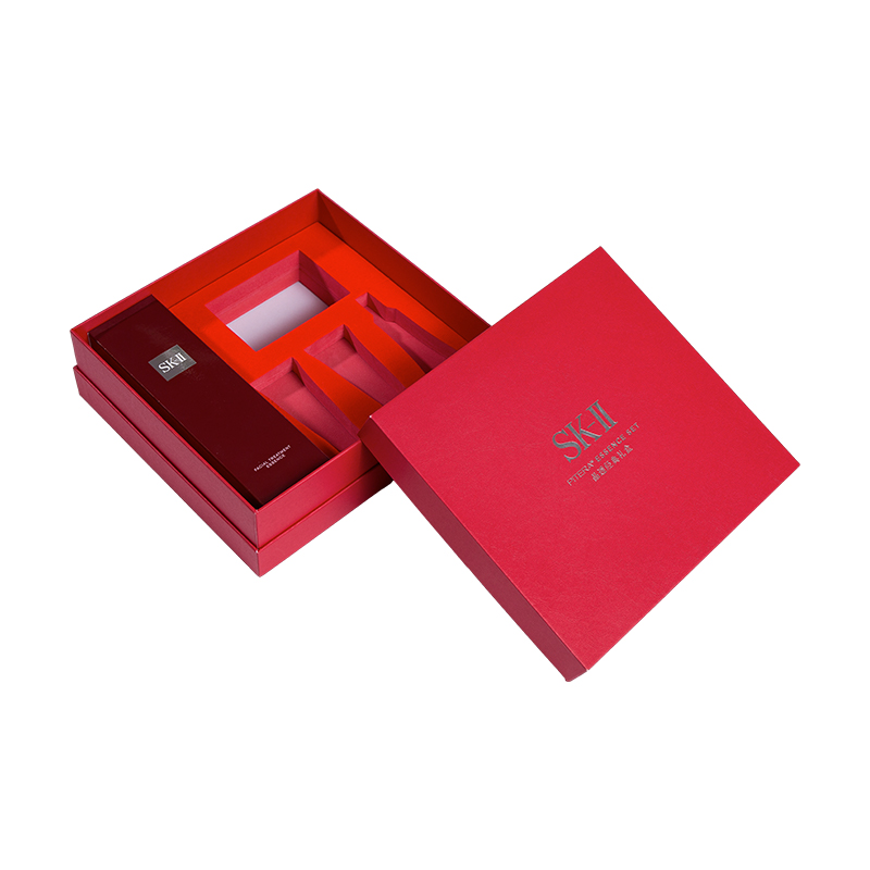 Boîte-cadeau personnalisée de Noël et du Nouvel An chinois avec couvercle