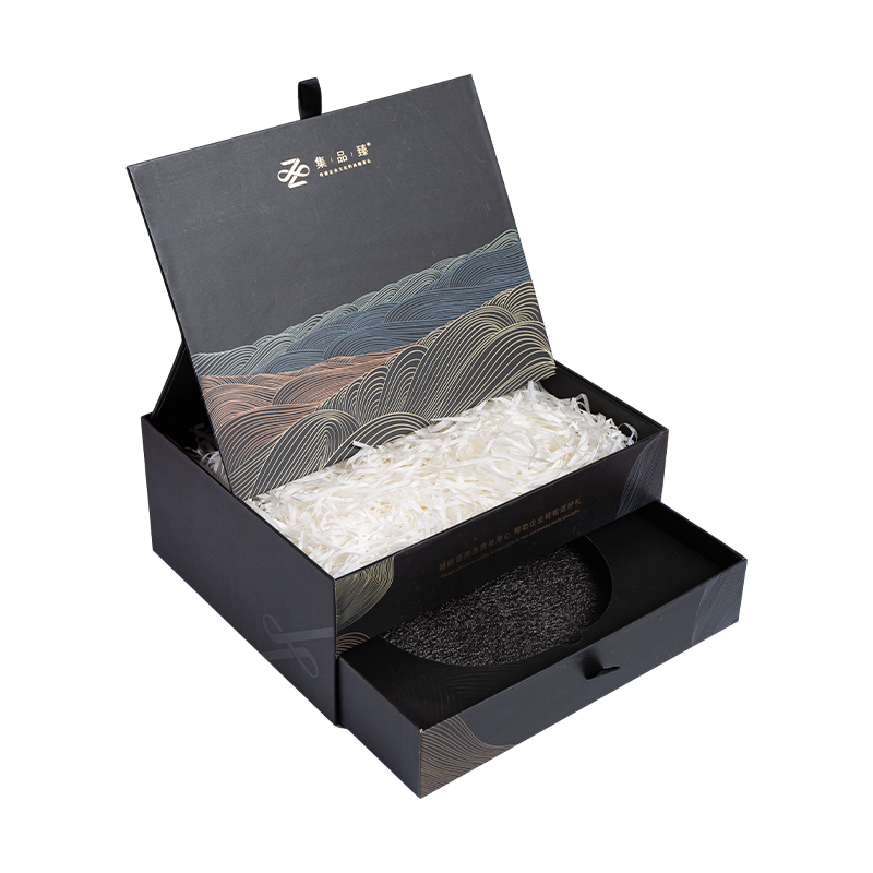 Boîte de rangement à thé cadeau du tiroir