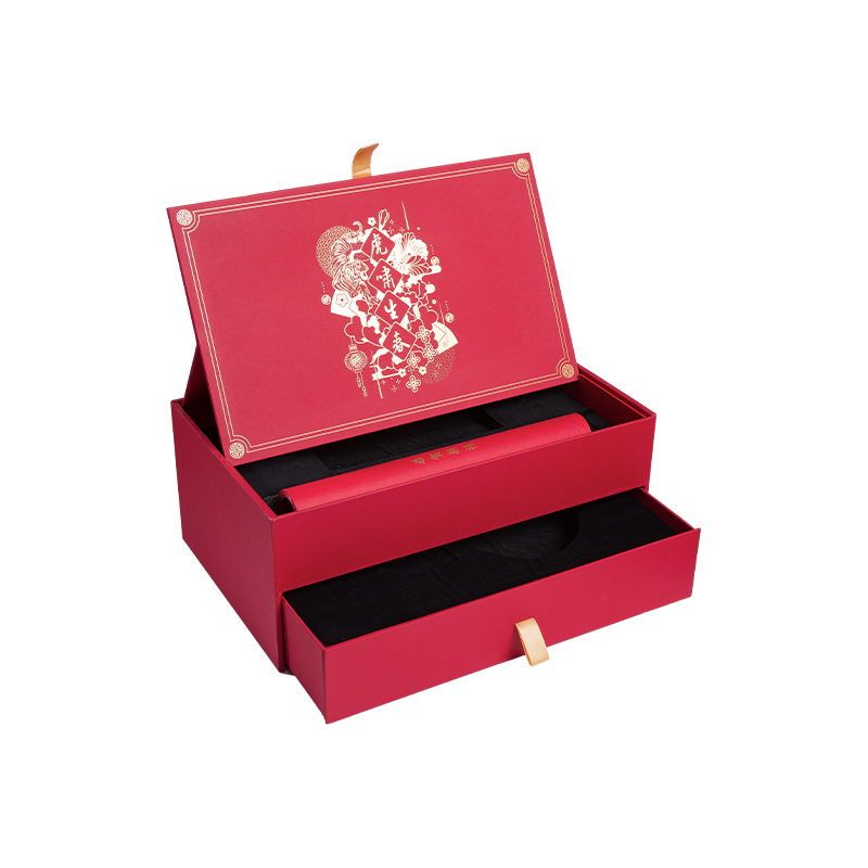 Boîte de rangement à thé cadeau du tiroir