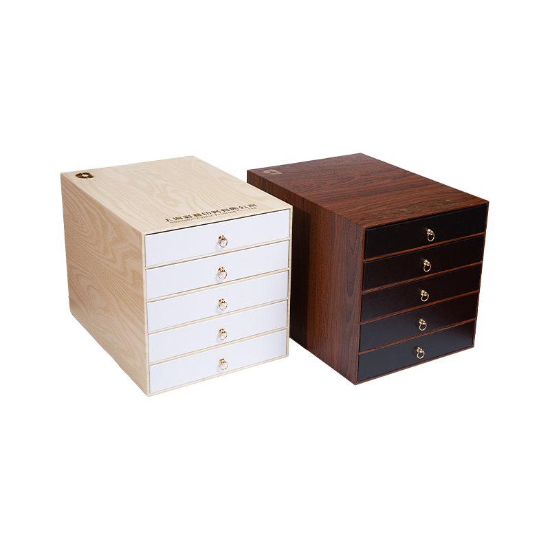 Boîte de rangement à thé cadeau du tiroir