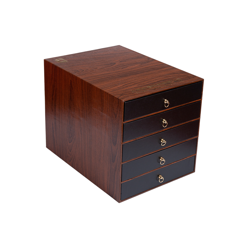 Boîte de rangement à thé cadeau du tiroir