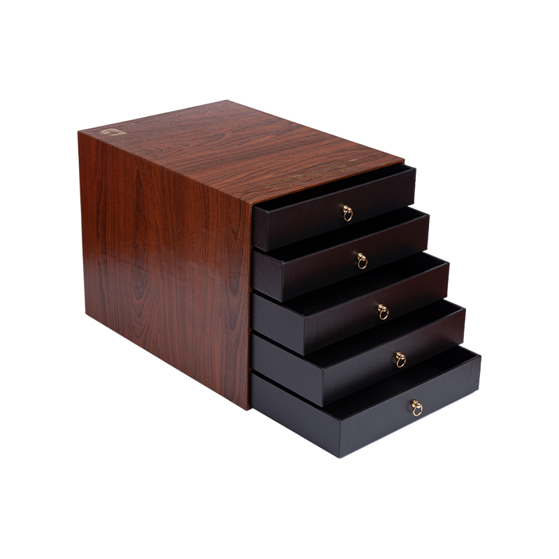 Boîte de rangement à thé cadeau du tiroir