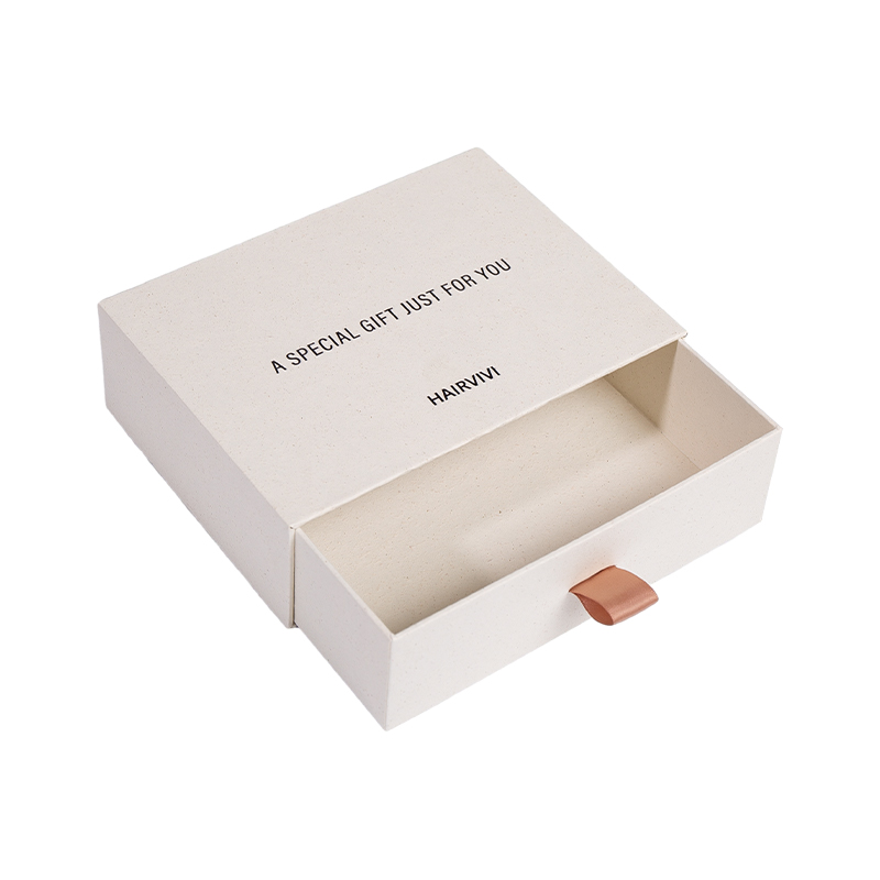 Boîte à cadeau de thé à tiroir fenêtré