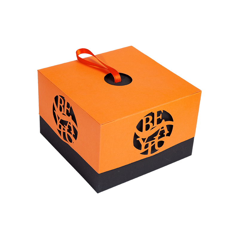 Boîte-cadeau personnalisée de Noël et du Nouvel An chinois avec couvercle